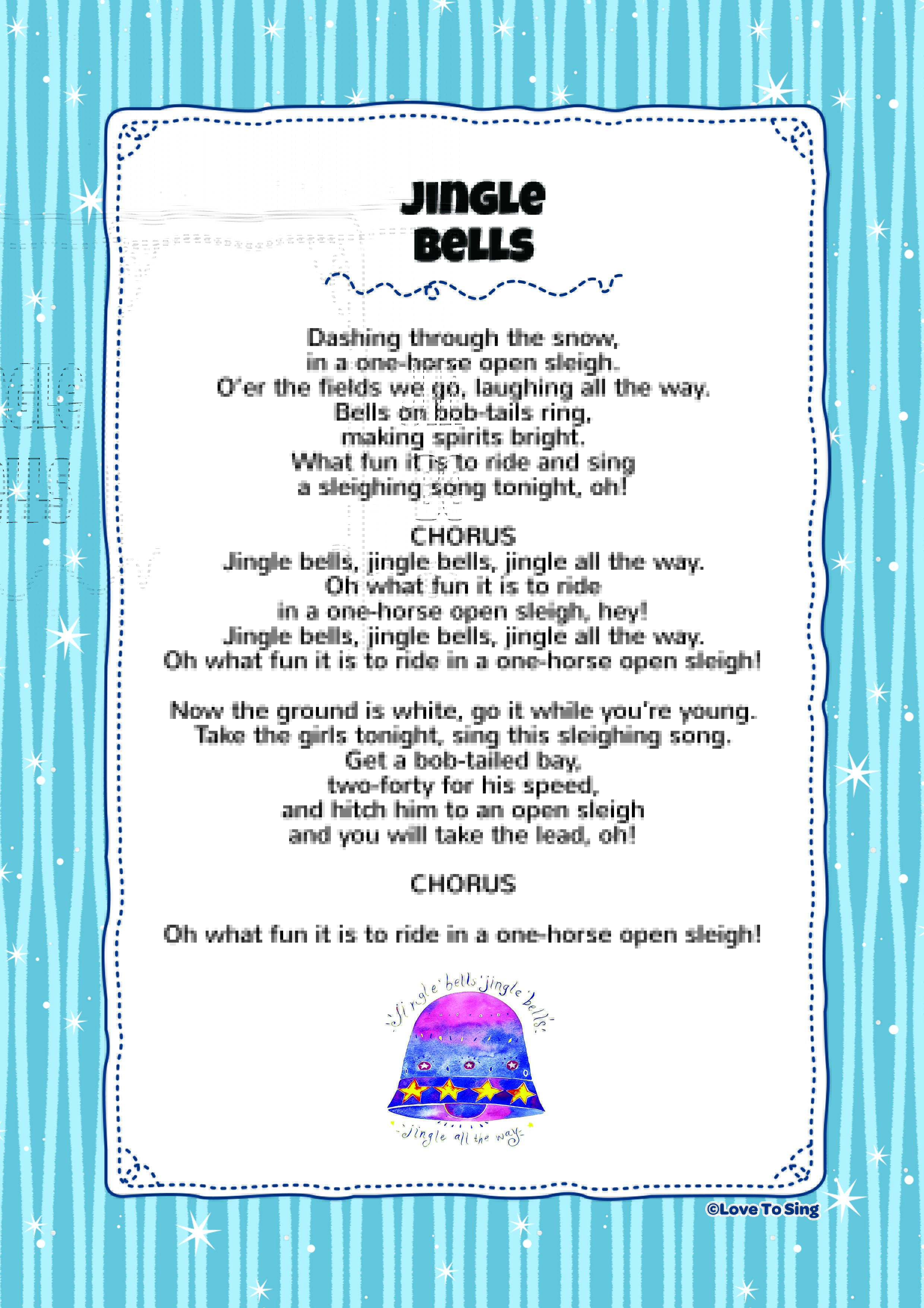 Jingle Bells Kids Video Song with FREE Lyrics & Activities!